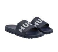 Hugo Unisex Adult Match Sliders - Dark Blue - Dark Blue - 5 UK