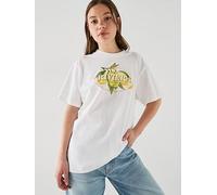 Hugo Vintage 24 10272987 Short Sleeve T-shirt White L Woman