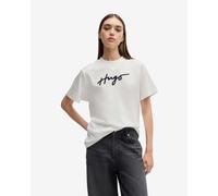 HUGO Vintage short sleeve T-shirt pure white black Women - XS