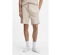 HUGO Waffle-structured pyjama shorts with embroidered logo - Style Austin Shorts, 50532023 Light Beige L