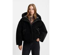 HUGO Water-repellent jacket with elasticated logo cuffs - Style Florita-3, 50555260 Black S