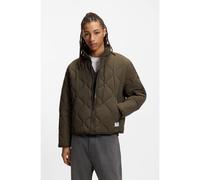 HUGO Water-repellent jacket with onion quilting - Style Boco2541, 50546664 Dark Brown L