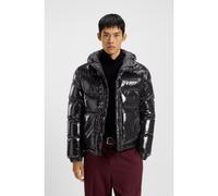 HUGO Water-repellent puffer jacket in gloss fabric - Style Baro2541, 50549355 Black XL