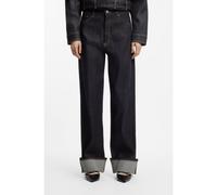 HUGO Wide-leg jeans in Japanese selvedge denim - Style Geabena, 50554917 Dark Blue 32/32