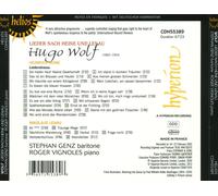 HUGO WOLF: LIEDER NACH HEINE UND LENAU NEW CD