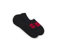 Hugo Boss Women's 2-Pack Red Label No-Show Women's Socks, Black - Size: 6/6.5/7/7.5/8/8.5/9