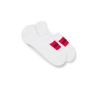 Hugo Boss Women's 2-Pack Red Label No-Show Women's Socks, White - Size: EUR 35-38