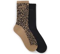 Hugo Women's 2p Rs Leo Logo Cc W 10272157 0 Regular_Socks, Open Miscellaneous, 39-42
