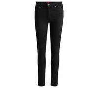 HUGO Women's 932 Jeans Trousers, Black1, W26/L34