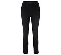 HUGO Women's 934_3 Jeans Trousers, black5, 26W x 32L