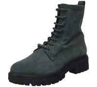 HUGO Women's Axel Lacebootie-s Ankle Boot, Open Green344, 3.5 UK