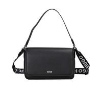 HUGO Women's Bel Shoulder Bag Flap, Black, One Size