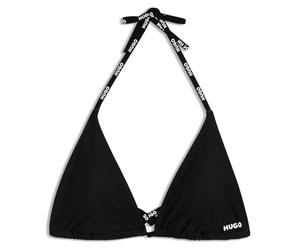 Hugo Women's Bikini Top Triangle, Black 001, L