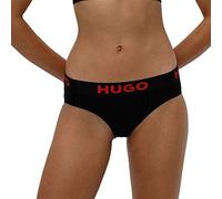 HUGO Women's Brief Sporty Logo Briefs, Black1, L