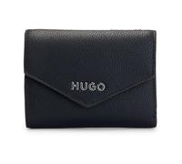 HUGO Women's Chris Flap Wallet, Black 1, One Size