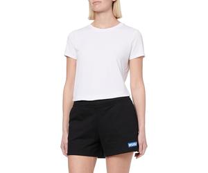 HUGO Women's Classic Shorts_B_1 10249110 01 Jersey_Trousers, Black001,