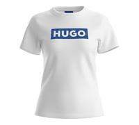 HUGO Women's Classic Tee_B Jersey, White100, 3XL