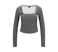 HUGO Women's Deamia Shirt, Open Miscellaneous998, XL