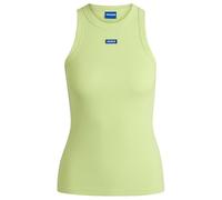 HUGO Women's Easy Tank_B 10257055 01 Jersey_Top, Bright Green329, XXS
