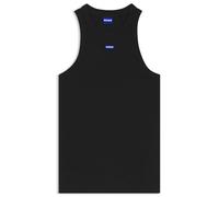HUGO Womens Easy Tank B Stretch-Cotton Tank top with Blue Logo Label