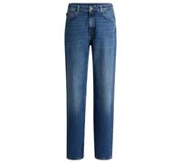 HUGO Women's Elyah_b Jeans, Medium Blue, 31W / 32L