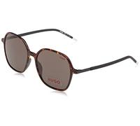 HUGO Women's HG 1236/S Sunglasses, Havana e rosso, 55