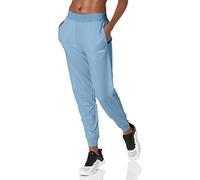 HUGO Women's Jersey Constrast Logo Lounge Joggers, Sky Blue, XS