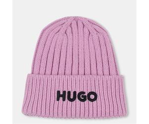Hugo Womens Knit Beanie Hat Kids