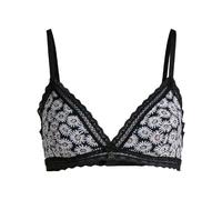 Hugo Womens/Ladies Daisy Lace Trim Bra - Black/White - L - Black/White
