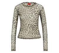 Hugo Womens/Ladies Diralina 2 Long-Sleeved Top - Multicoloured - 8 UK - Multicoloured - 92% Polyester/8% Elastane
