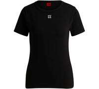 Hugo Womens/Ladies Embroidered Logo Regular T-Shirt GT22189