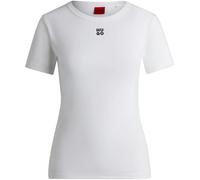 Hugo Womens/Ladies Embroidered Logo Regular T-Shirt GT22189