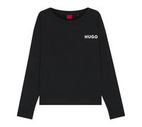 Hugo Womens/Ladies Unite Long-Sleeved Pyjama Top - Black - Black - M - 93% Viscose/7% Elastane