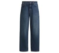 HUGO Women's Leni_B Jeans Trousers, Medium Blue,