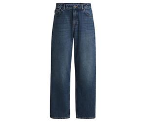 HUGO Women's Leni_B JEANS TROUSERS, Medium Blue,