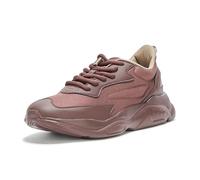 HUGO Women's Leon Modern Running Sneaker, Coffee Talk, 7 UK