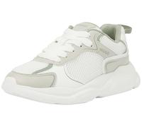 HUGO Women's Leon_Runn_mepu Sneaker, Open White, 3 UK