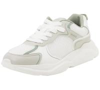 HUGO Women's Leon_Runn_mepu Sneaker, Open White, 7 UK