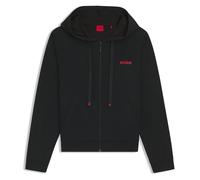 Hugo 10262204 Full Zip Sweatshirt Black XL Woman
