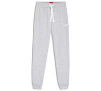 HUGO Cotton-blend tracksuit bottoms with logo details - Style HUGO ID_PANT, 50556326 Grey XL