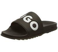 HUGO Women's Match_it_Slid_rblg Slide, Black1, 4 UK