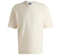 HUGO Women's Oversized Tee_B 10229761 01 T_Shirt, Open White110,