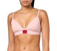 HUGO Women's Red Label Triangle Bra with Removable Padding T-Shirt, Mauve, M