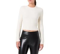 Hugo Women's Skitty_b Knitted Sweater, Open White, S