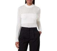 Hugo Women's Slumy_b Knitted Sweater, 110open White, XL