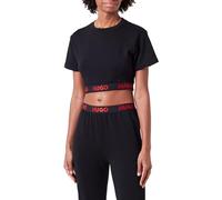 HUGO Women's Sporty Logo_Pants Loungewear, Black1, XS