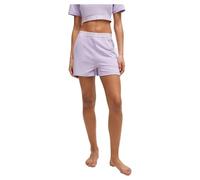 HUGO Women's Sporty Logo_Shorts Loungewear, Light/Pastel Purple531, M