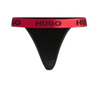 HUGO Women's String S. Velvet, Black2, S