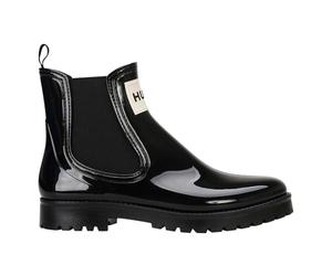 HUGO Women's Tabita Rain Bootie_n, Black, 4 UK