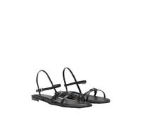 HUGO Women's Tayna_Sandal_NA, Black, 2 UK